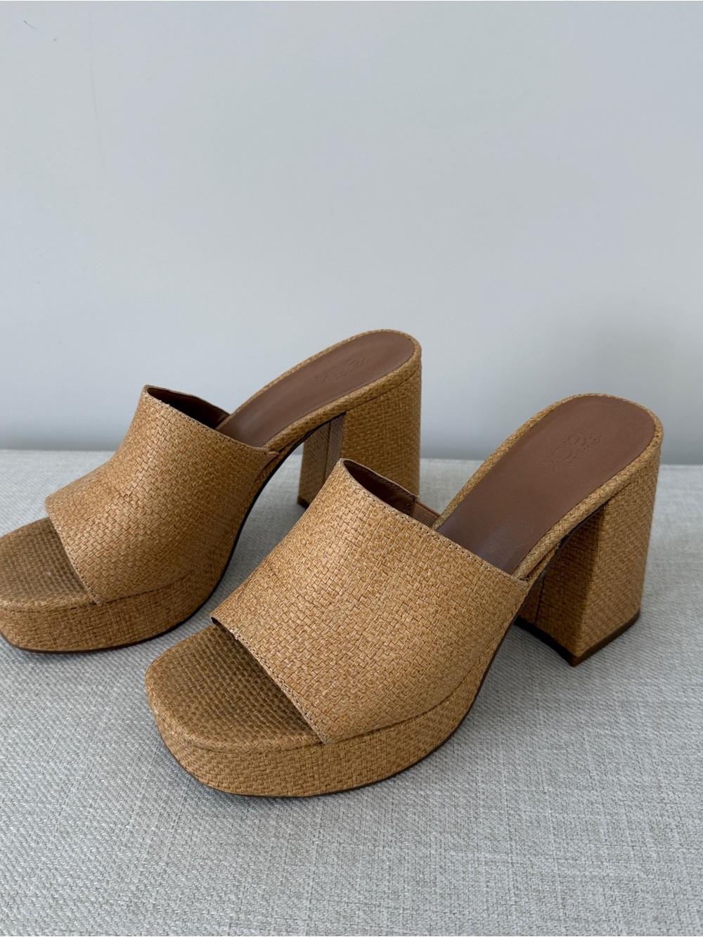Nordstrom Rack Woven Platform Heels Size 9